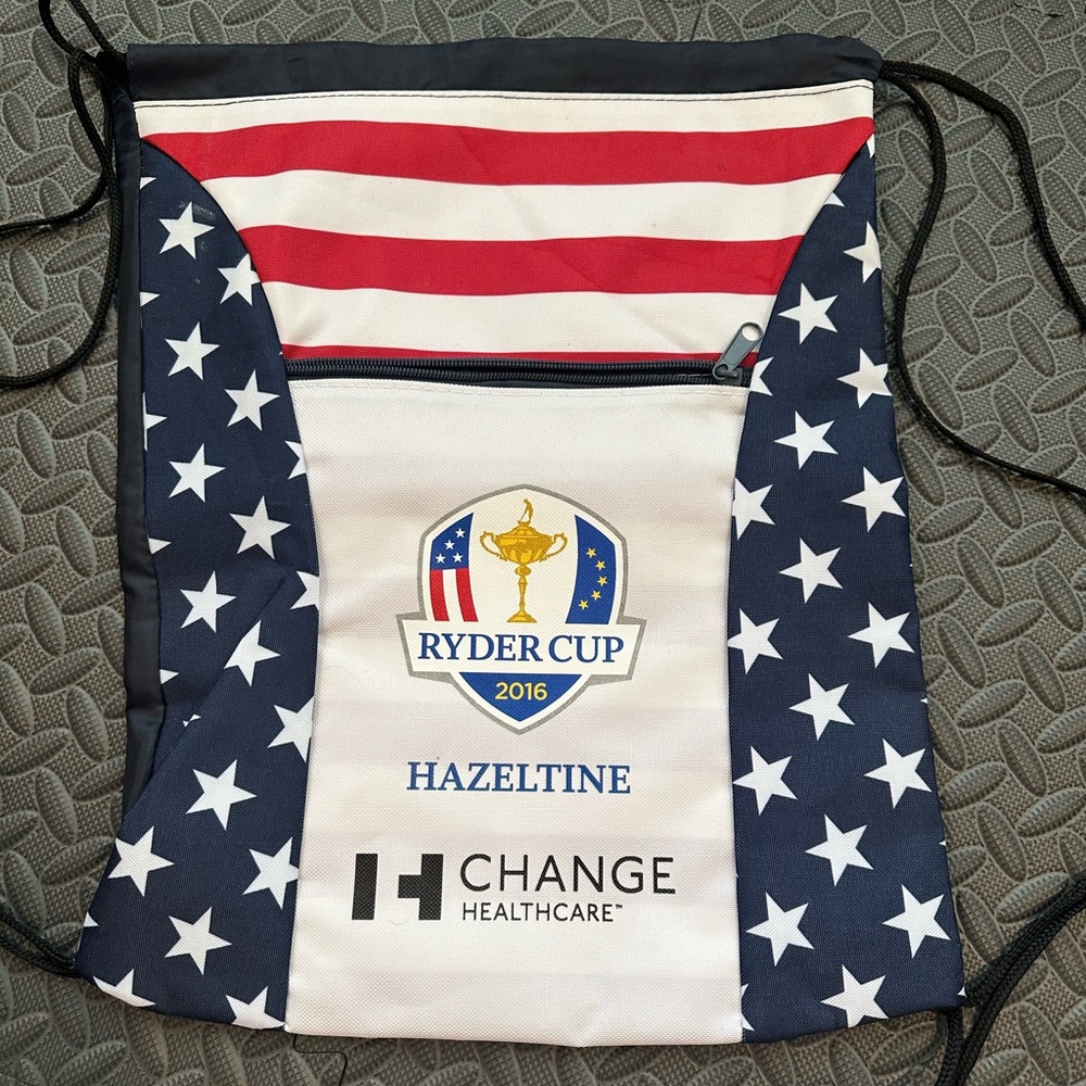 Ryder Cup 2016 draw string bag